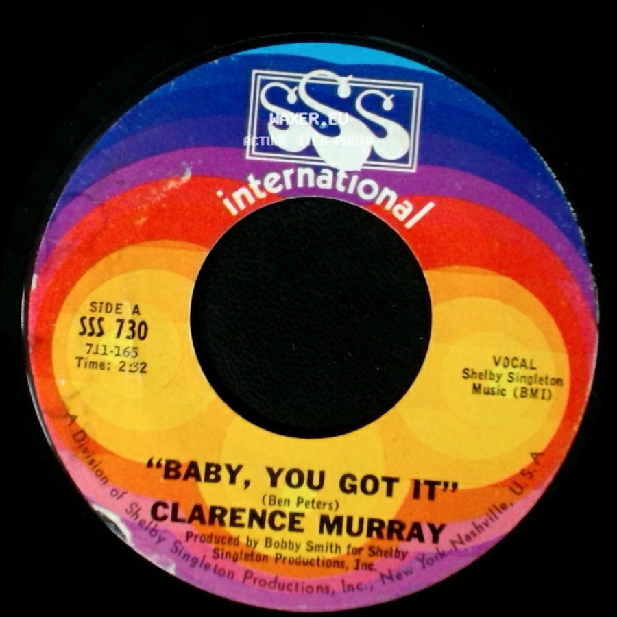 Clarence Murray - Baby, You Got It / One More Chance side A