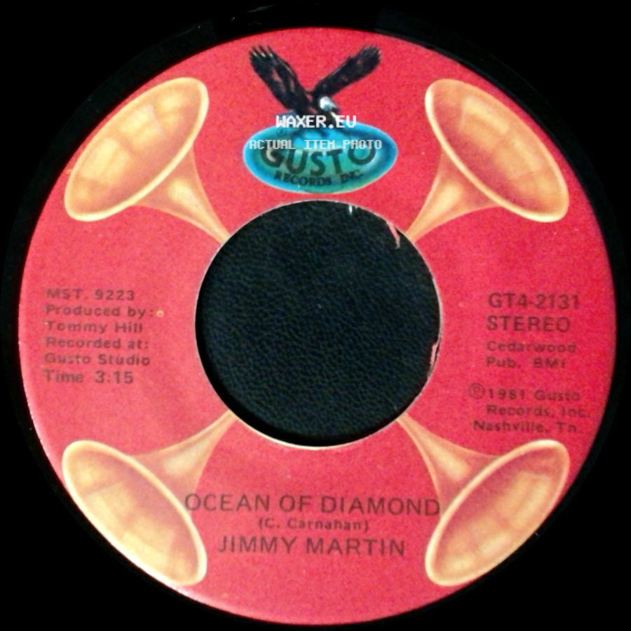 Jimmy Martin - Sunny Side Of The Mountain / Ocean Of Diamond side B