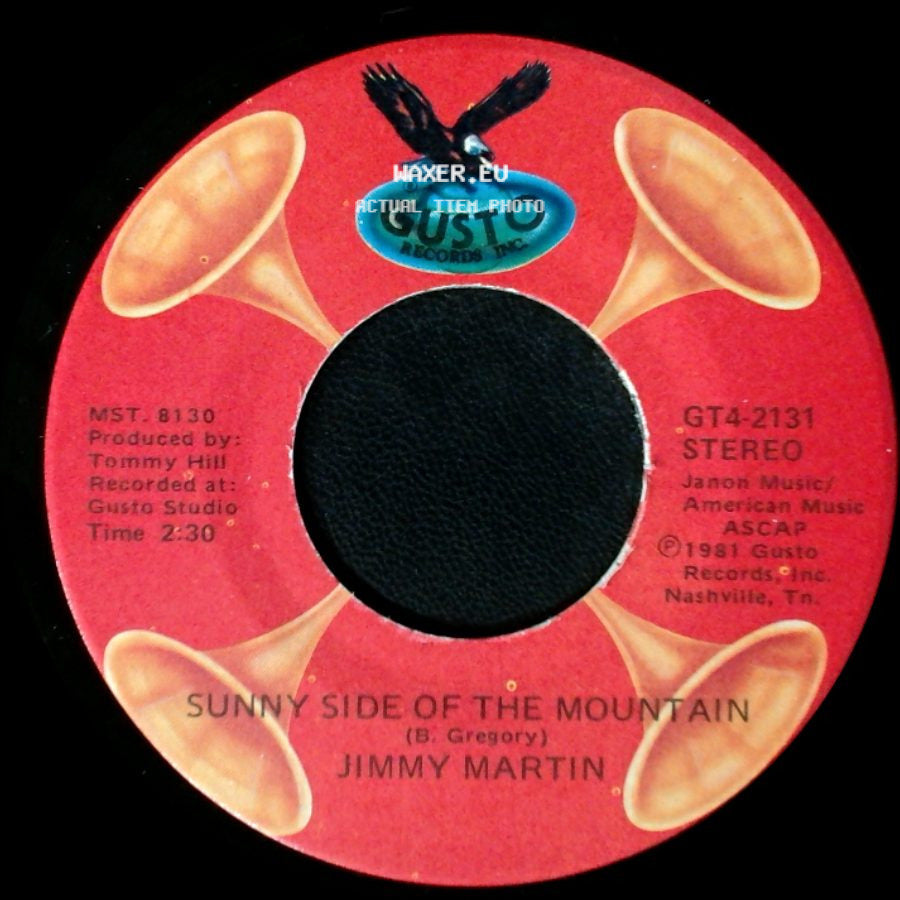 Jimmy Martin - Ocean Of Diamond / Sunny Side Of The Mountain side B