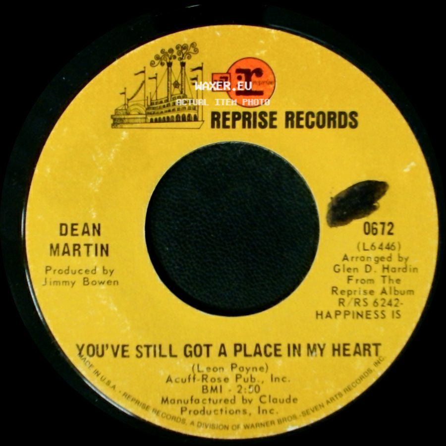Dean Martin - You've Still Got A Place In My Heart / Old Yellow Line side A