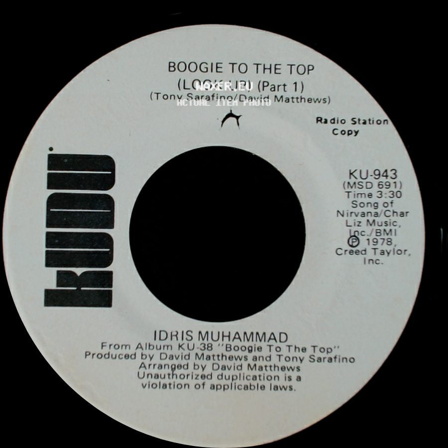 Idris Muhammad - Boogie To The Top (Look Up) (Part 1) / Boogie To The Top (Look Up) (Part 1) side B