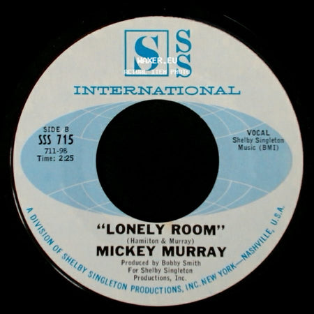 Mickey Murray - Shout Bamalama / Lonely Room side B