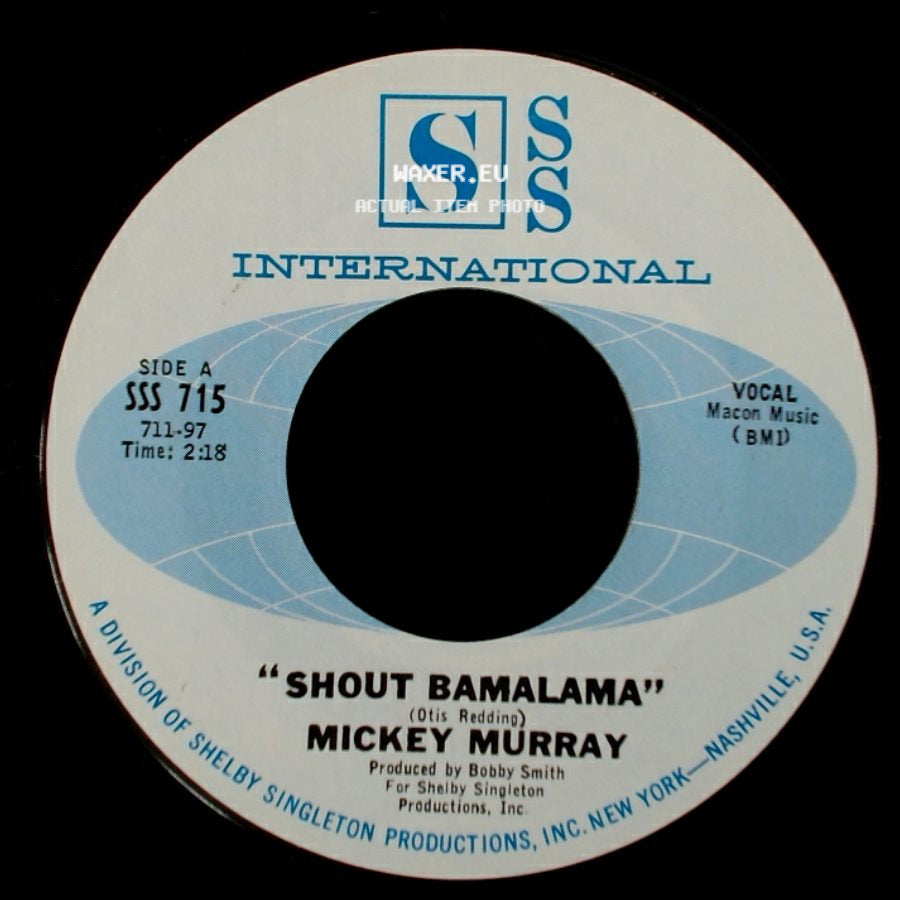 Mickey Murray - Shout Bamalama / Lonely Room side A