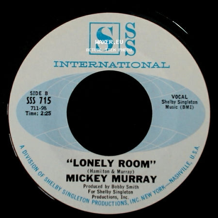 Mickey Murray - Shout Bamalama / Lonely Room side B