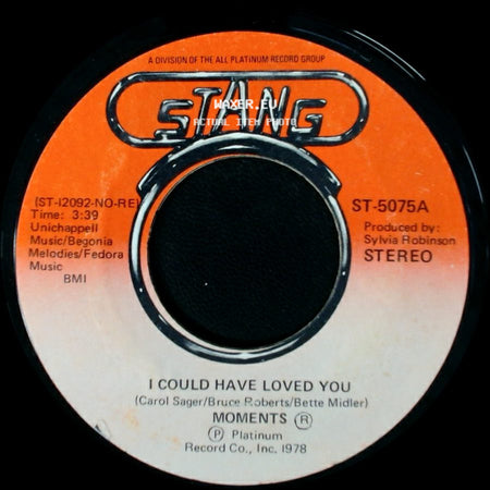 Moments - Jack In The Box / I Could Have Loved You side B