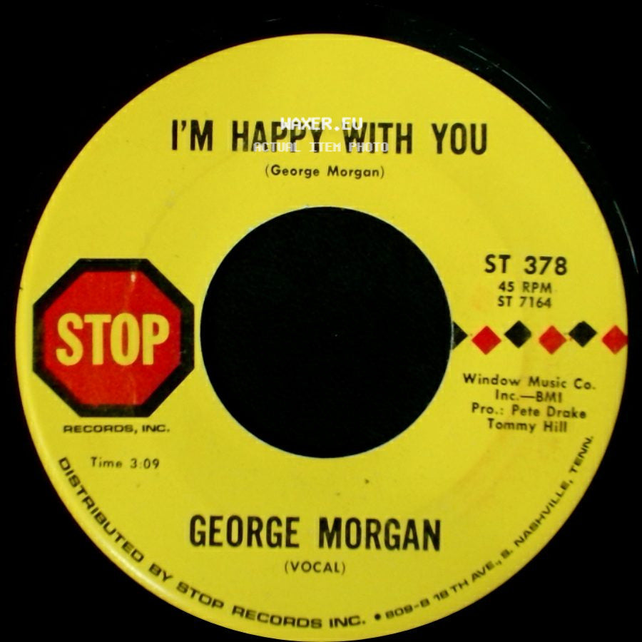 George Morgan - I'm Happy With You / Kansas City Stockyards side A