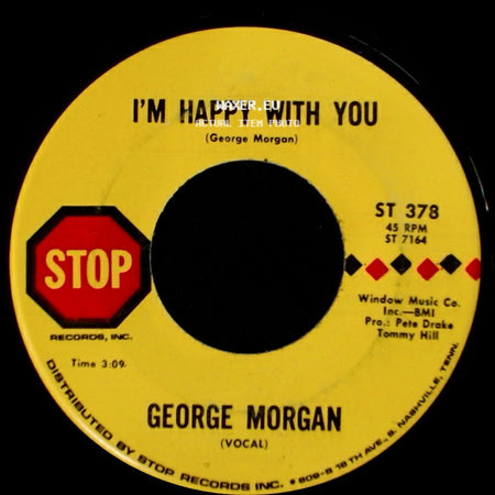 George Morgan - I'm Happy With You / Kansas City Stockyards side A