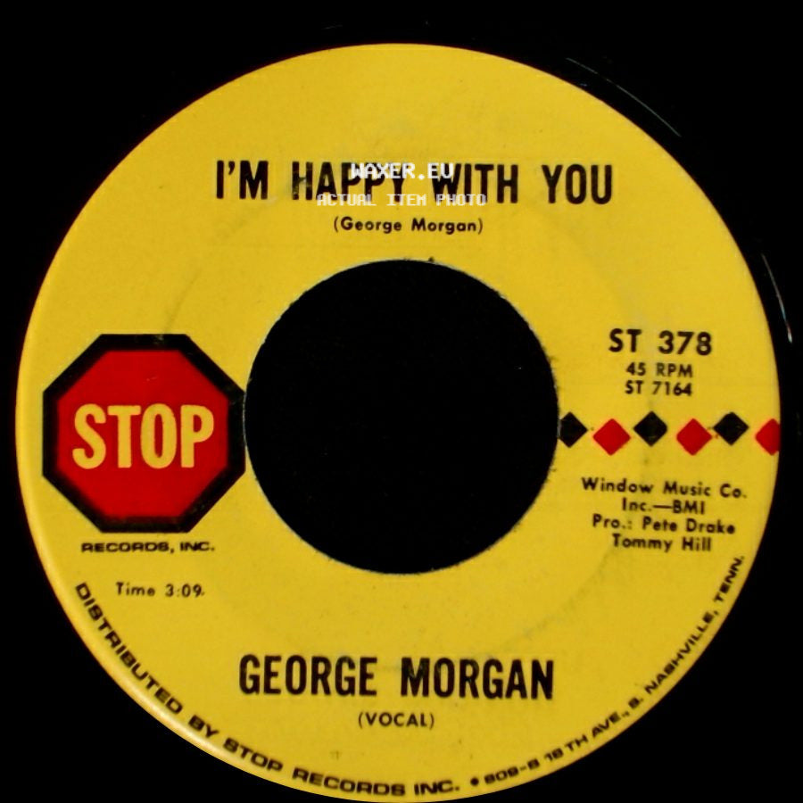 George Morgan - I'm Happy With You / Kansas City Stockyards side A