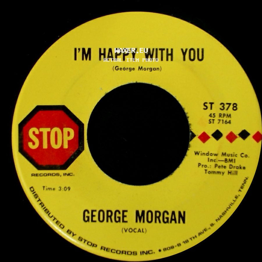 George Morgan - Kansas City Stockyards / I'm Happy With You side B