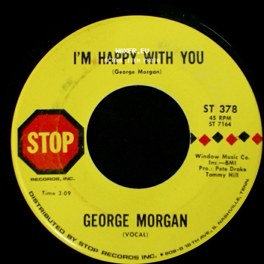 George Morgan - I'm Happy With You / Kansas City Stockyards side A