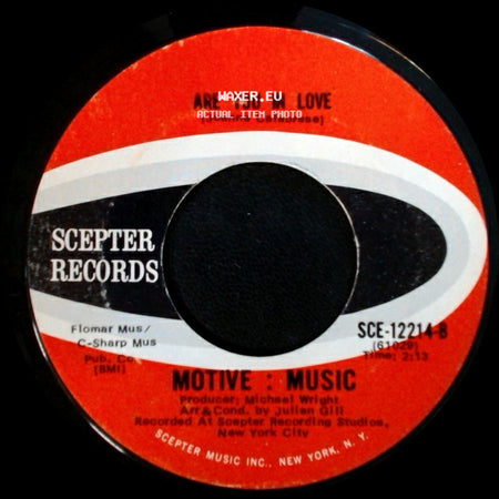 Motive : Music - Hey There Blondie / Are You In Love side B