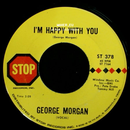 George Morgan - I'm Happy With You / Kansas City Stockyards side A