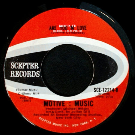 Motive : Music - Hey There Blondie / Are You In Love side B