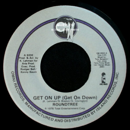 Roundtree - Get On Up (Get On Down) / Ocho Rios side A