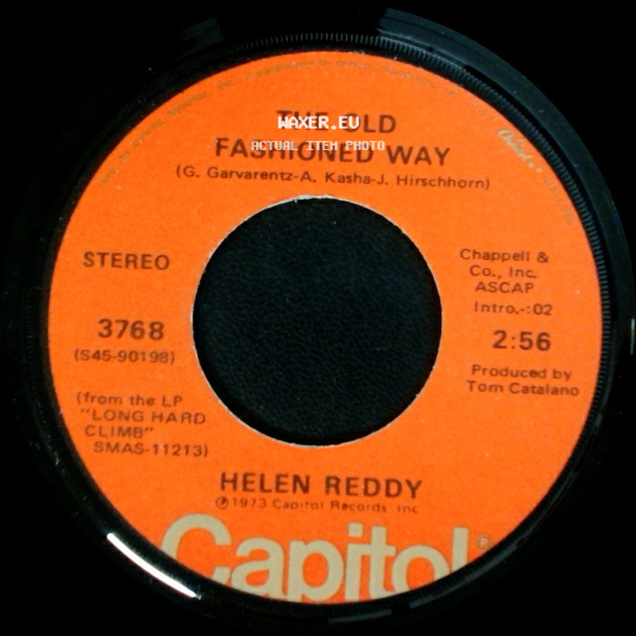 Helen Reddy - Leave Me Alone (Ruby Red Dress) / The Old Fashioned Way side B