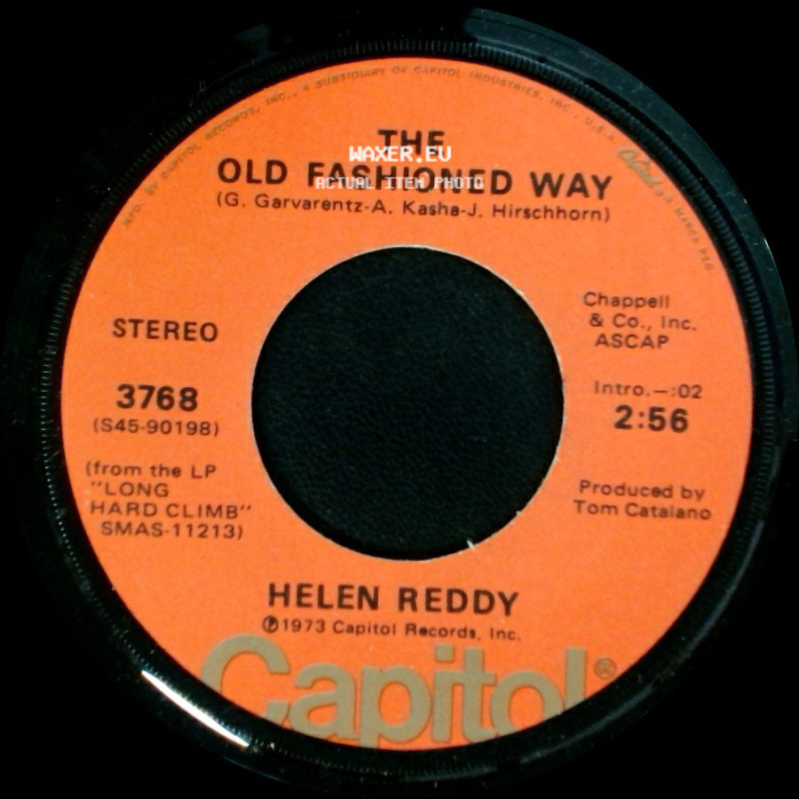 Helen Reddy - The Old Fashioned Way / Leave Me Alone (Ruby Red Dress) side A