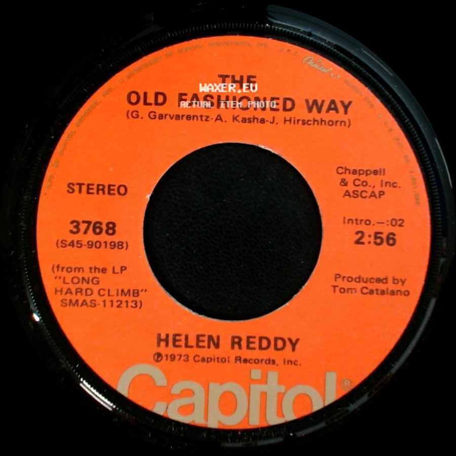 Helen Reddy - The Old Fashioned Way / Leave Me Alone (Ruby Red Dress) side A