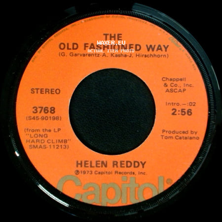 Helen Reddy - The Old Fashioned Way / Leave Me Alone (Ruby Red Dress) side A