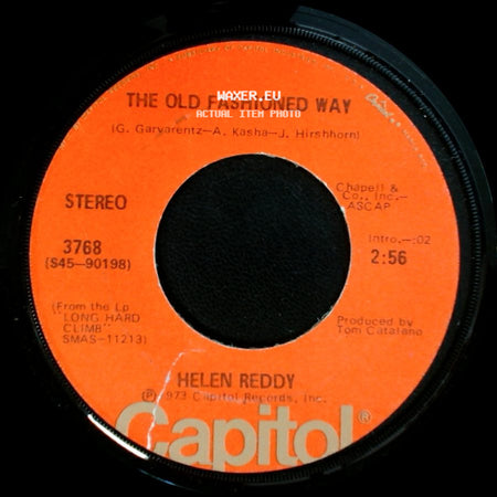 Helen Reddy - Leave Me Alone (Ruby Red Dress) / The Old Fashioned Way side B