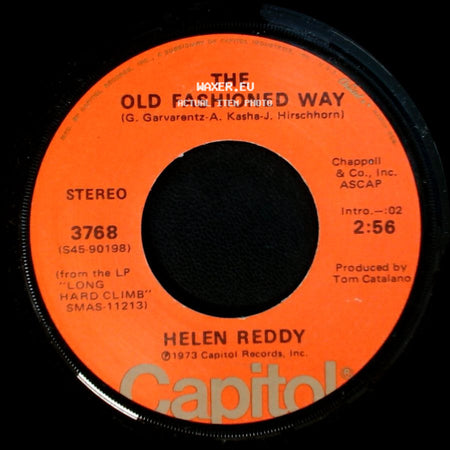 Helen Reddy - Leave Me Alone (Ruby Red Dress) / The Old Fashioned Way side B