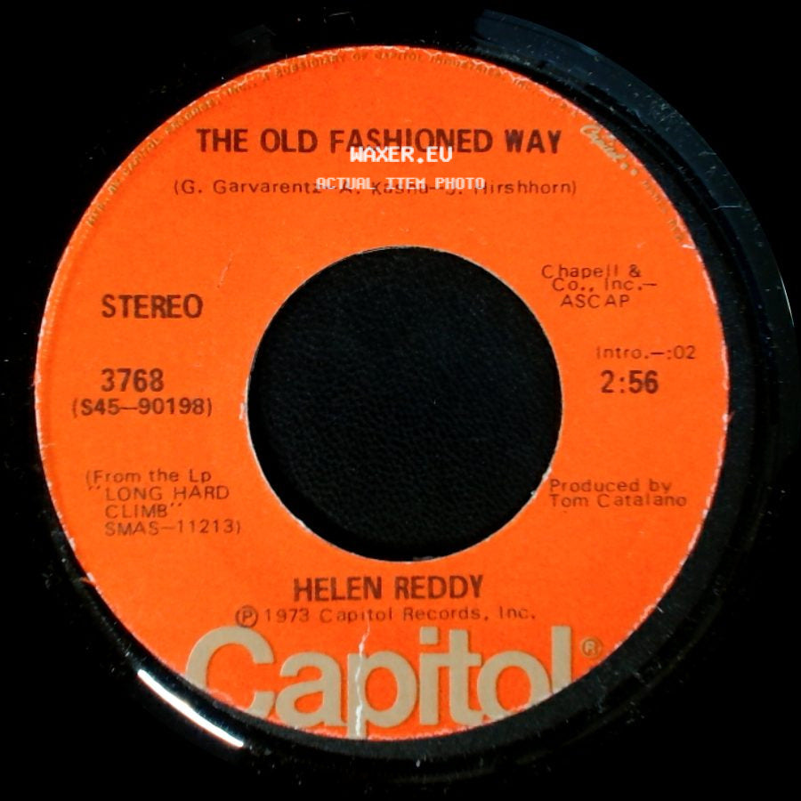 Helen Reddy - The Old Fashioned Way / Leave Me Alone (Ruby Red Dress) side A
