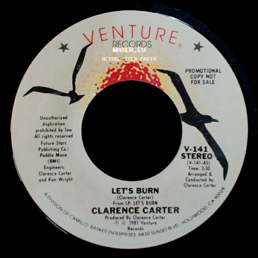 Clarence Carter - Lets Burn / Let's Burn side A