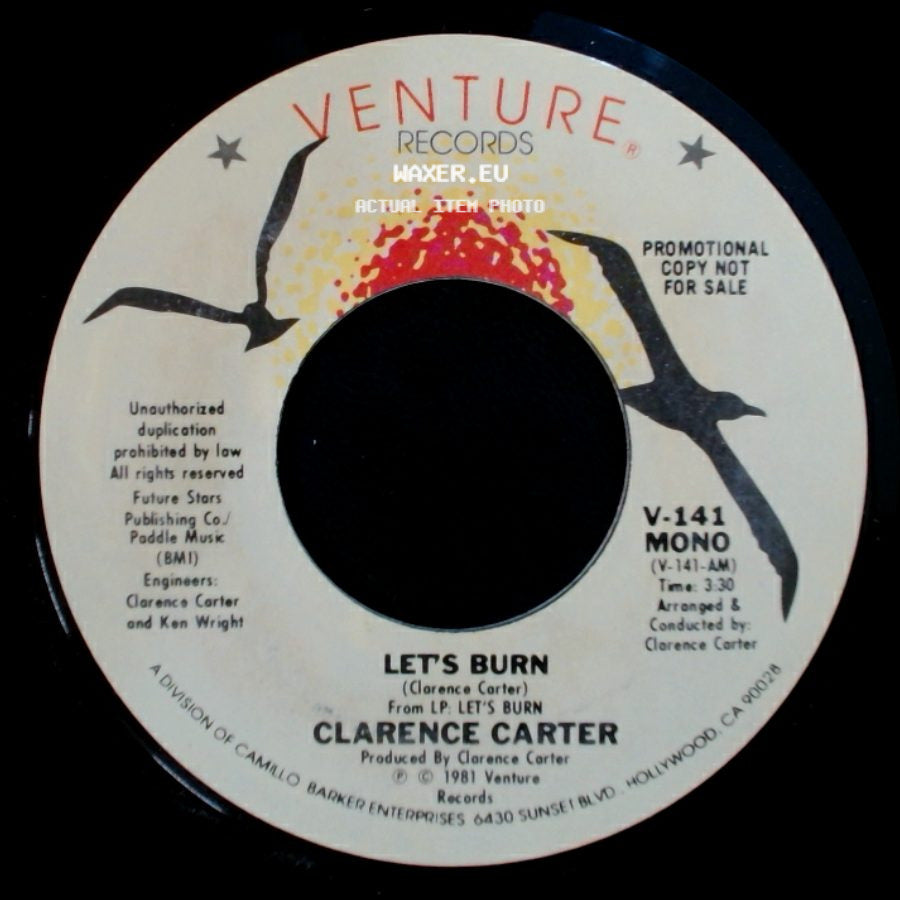 Clarence Carter - Lets Burn / Let's Burn side B