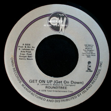 Roundtree - Get On Up (Get On Down) / Ocho Rios side A