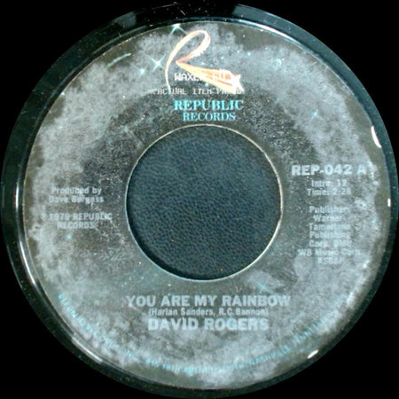 David Rogers - You Are My Rainbow / If You Should Ask side A