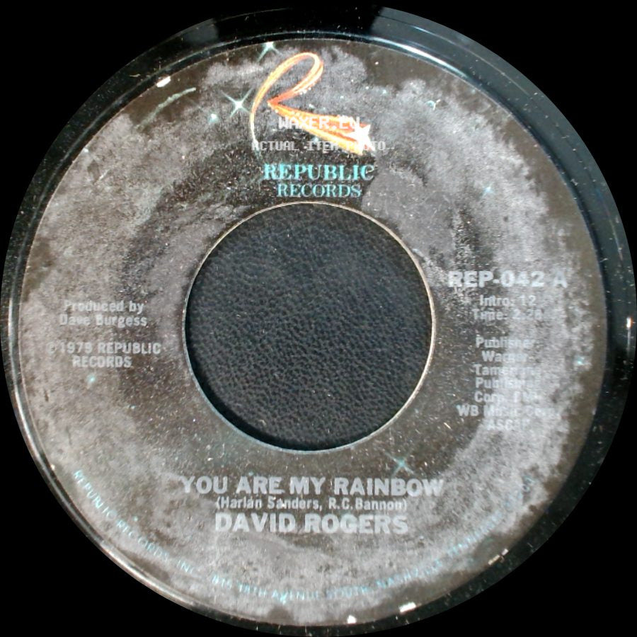 David Rogers - If You Should Ask / You Are My Rainbow side B