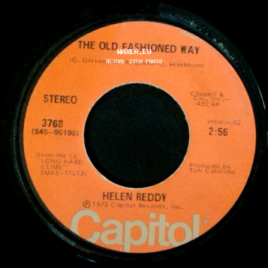 Helen Reddy - The Old Fashioned Way / Leave Me Alone (Ruby Red Dress) side A