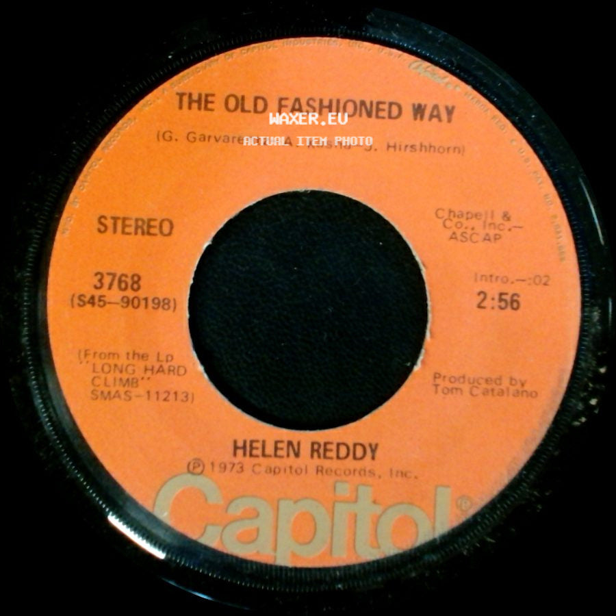 Helen Reddy - The Old Fashioned Way / Leave Me Alone (Ruby Red Dress) side A