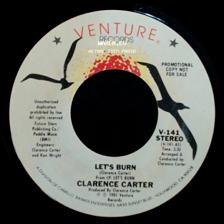 Clarence Carter - Let's Burn / Lets Burn side A