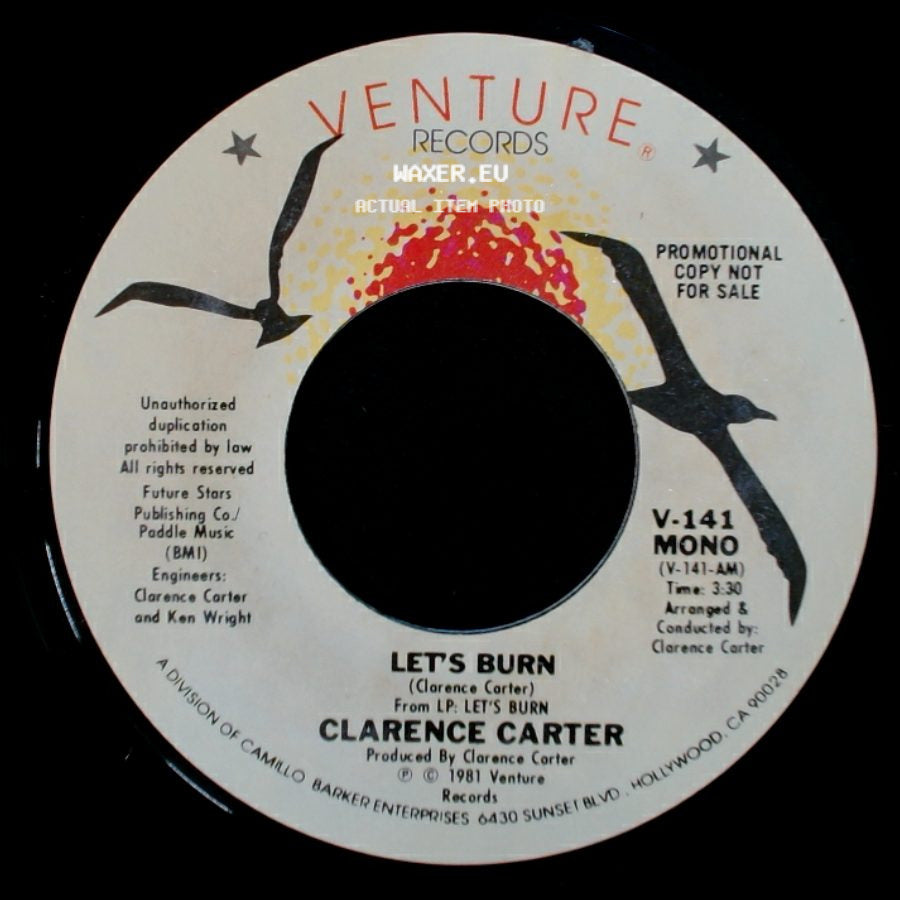 Clarence Carter - Let's Burn / Lets Burn side B