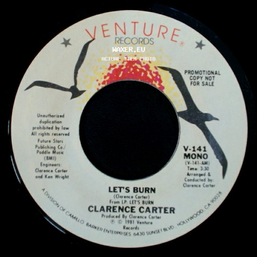 Clarence Carter - Lets Burn / Lets Burn side B