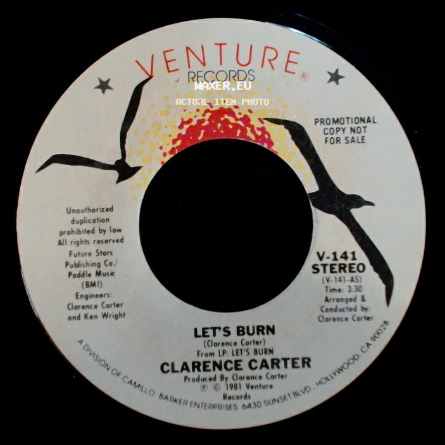Clarence Carter - Let's Burn / Let's Burn side A