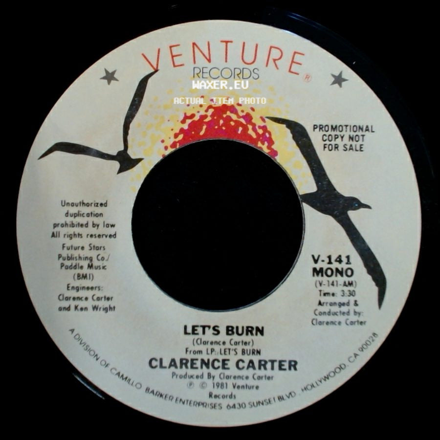 Clarence Carter - Let's Burn / Let's Burn side B