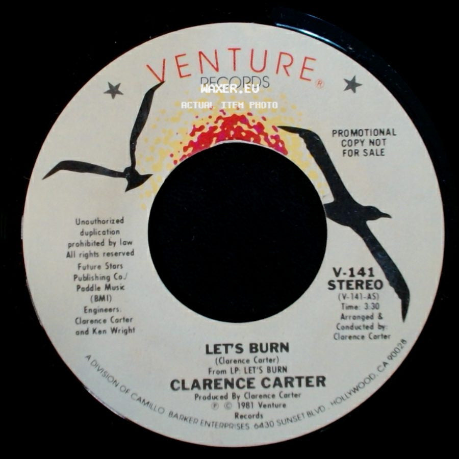 Clarence Carter - Let's Burn / Let's Burn side A