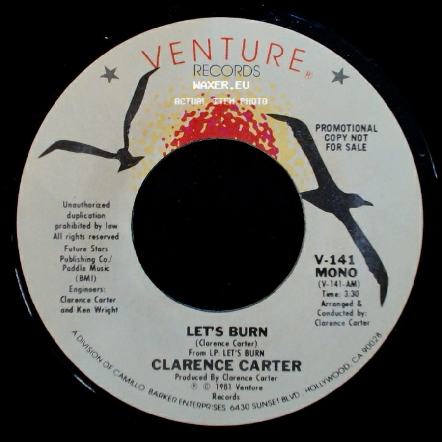 Clarence Carter - Let's Burn / Let's Burn side B