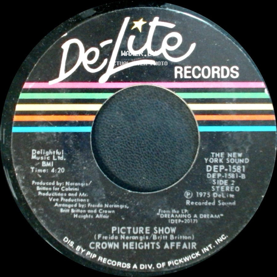 Crown Heights Affair - Foxy Lady / Picture Show side B