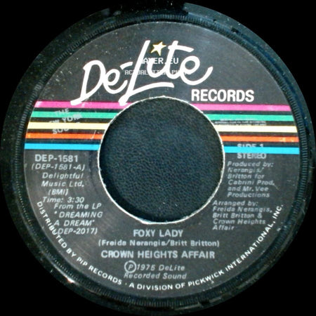 Crown Heights Affair - Foxy Lady / Picture Show side A
