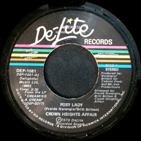 Crown Heights Affair - Foxy Lady / Picture Show side A