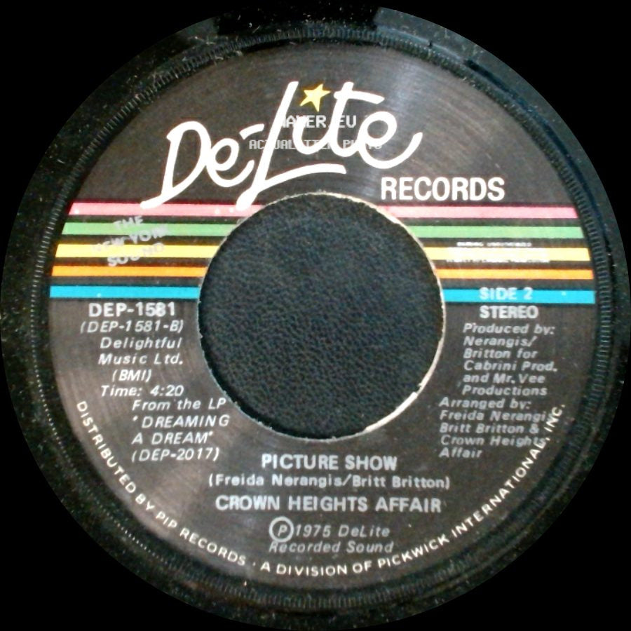 Crown Heights Affair - Foxy Lady / Picture Show side B