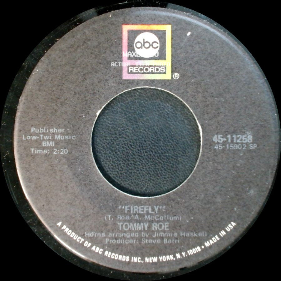 Tommy Roe - Stir It Up And Serve It / Firefly side B