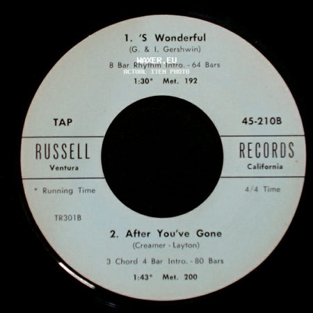 Unknown Artist - Unknown Title A / Unknown Title B side B