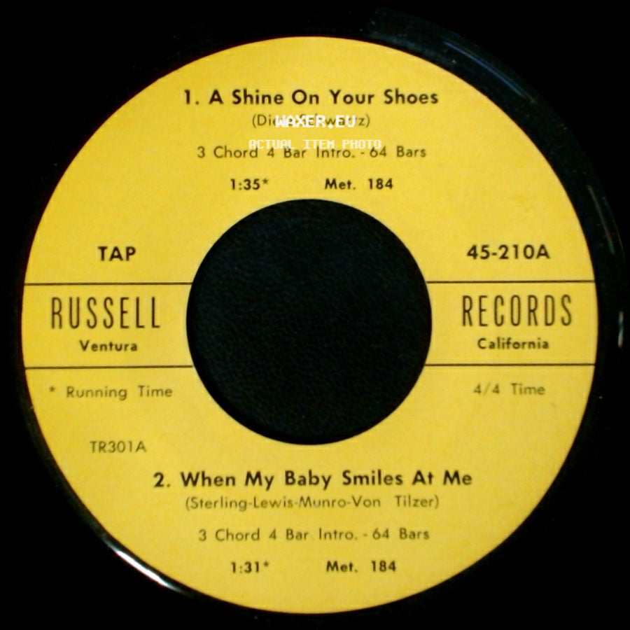 Unknown Artist - Unknown Title A / 1. 's Wonderful / 2. After You've Gone side A