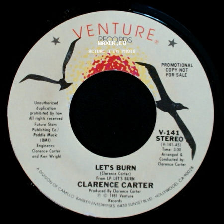 Clarence Carter - Let's Burn / Lets Burn side A