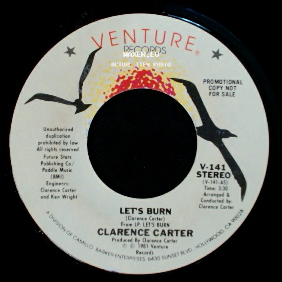 Clarence Carter - Let's Burn / Lets Burn side A