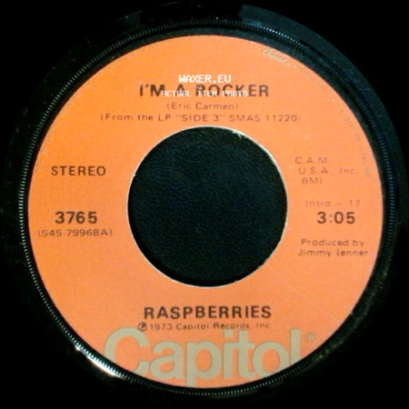 Raspberries - Money Down / I'm A Rocker side B