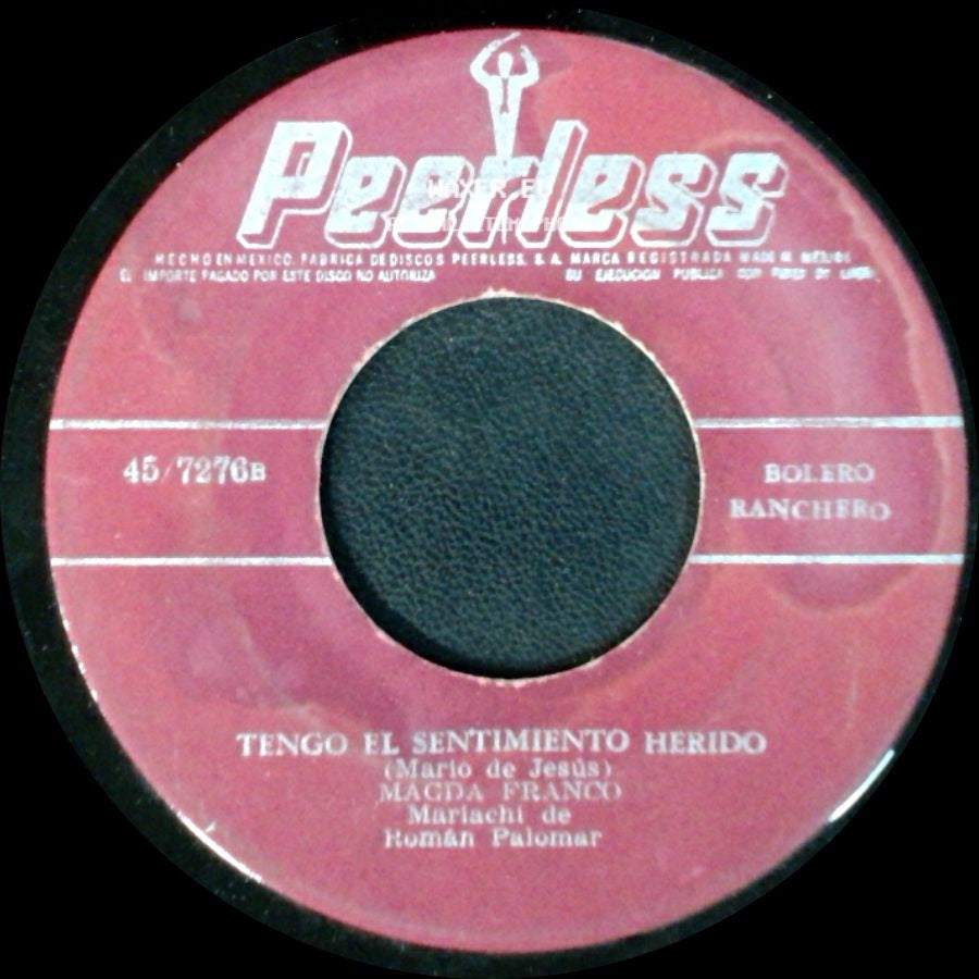 Magda Franco - Tengo El Sentimiento Herido / Pidele A Dios side A